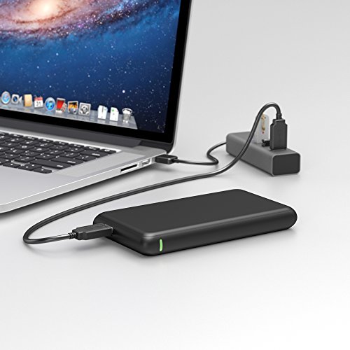KabelDirekt externes 2,5-Zoll USB 3.0 Festplattengehäuse für SATA (HDD+SSD Case) mit High Speed (5GBit/s) für PC, Notebook und Mac – PRO Series - 7
