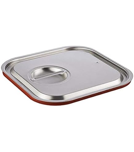 APS 81000 Récipient GN 2/1, récipient gastronorme en acier inoxydable/ dimensions 65 x 53 cm/hauteur 2 cm/volume 5 litres
