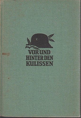 Vor und hinter den Kulissen Lpzg., K. F. Koehler, 1931, 8°, 345 S., kt.