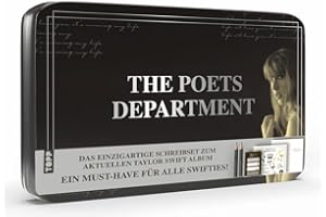 Taylor Swift Schreibset - Poets Department: Deko-Metalldose mit Journal, Stiften, Transferstickern, Büroklammern und mehr