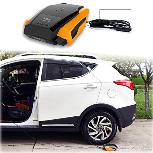 Preisvergleich Produktbild Bescita Mini Auto Luftpumpe Elektrischer Luftpumpe, Tragbarer Kabelloser Luftkompressor mit Akku, Aufladbar Kompressor mit LCD Bildschirm