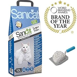 SANICAT Oxygen Power, Arena de Gatos Absorbente – 10L