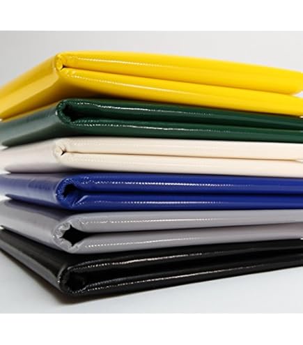 Vrachtwagenzeil, pvc-zeil, per meter, zonder ogen, zeildoek, beschermend zeil, industrieel zeil, afdekzeil, 3 m x 4 m, zwart RAL9005