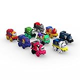 Un estilo elegido al azar. Thomas & Friends DWG77 Heroes Fisher-Price - Juego de 9 Personajes de Thomas The Train Minis DC Super Friends