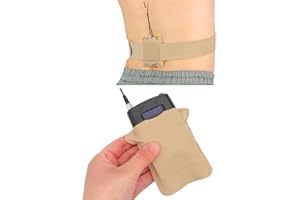 URSA STRAPS URSA Belt Pouch with Clips - Versatile Rigging for Wireless Transmitters (Beige, Large)