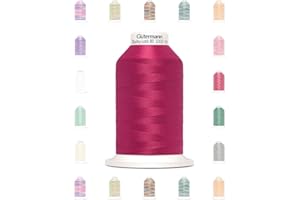 ‎NÄHMIT Nähmit - Gütermann Bulky Lock 80 Bauschgarn 1000m Rolle Overlockgarn (10-382)