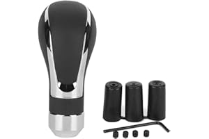 YCTZE Auto Schaltknauf Schwarz schaltknauf Black Universal Car Automatic Getriebehebel Head Shifter Knob Accessoire