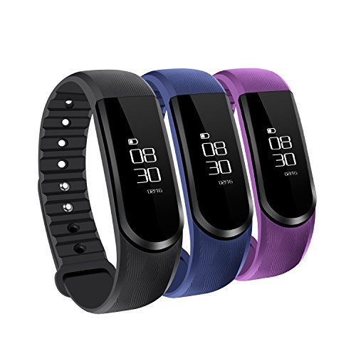 Tonbux Fitness Tracker ID101 HR Sport Armbanduhr Fitnessarmband Smart Bracelet Smartwatch für Android und iOS Smartphone(Schwarz) - 6