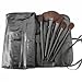 32 PCS Makeup Brush Set Eyeshadow Eyebrow Blush Lip Brush + Black Pouch Bag