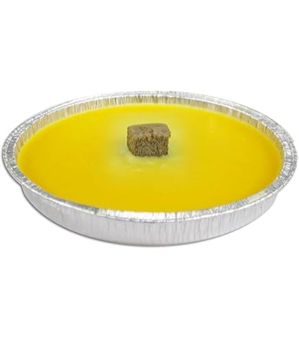 Candela Alla Citronella Zig Zag - Fiaccola In Alluminio, Diametro 14 Cm, Durata 6 Ore, Made In Italy - Foto 6