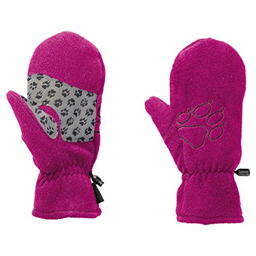 Preisvergleich Produktbild JACK WOLFSKIN Handschuhe FLEECE MITTEN KIDS, fuchsia, 116, 1901871-2047116