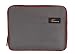 Protecta Plain Jane Laptop Sleeve for Laptops with Screen Size up to 15.6 Inch (Grey & Red) - Elementary Series RS.390.00