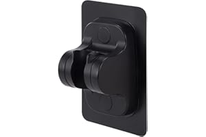 QIMEI-SHOP Uchwyt prysznicowy bez wiercenia, regulowany kąt, uchwyt prysznicowy do łazienki, umywalki i sauny