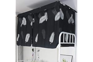 BAO CORE Bettvorhang Hochbett Etagenbett Schlafsaal Mid-Sleeper Bett Zelt Vorhang Tuch Baldachin Verbreitung Blackout Vorhänge Staubdicht Moskito Schutz Bildschirm Net Studentenwohnmein Moskitonetz
