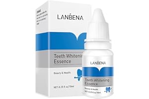 WLG Lanbena Denti Sbiancamento Essenza Sensibile Denti Denti Sbiancamento Essenza Orale Liquido Collutorio Pulizia Siero Rimuovere Placca Chie Mantenimento Gengivale Salutare e Orale Fresco in Profon
