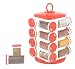 Floraware 16-Jar Revolving Spice Rack Masala Box, Red RS.699.00