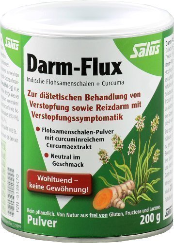 Preisvergleich Produktbild DARM-FLUX Indische Flohsamenschalen+Curcuma Salus 200 g