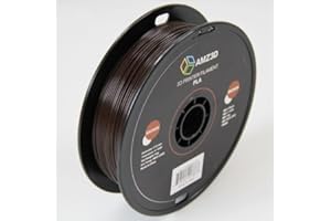 AMZ3D PLA 1.75mm 3D Printer Filament - 1kg (2.2 lbs) (Brown)