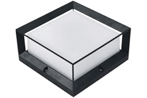 XXINY Moderne Minimaliste Villa Cour Colonne Lampe extérieure Pilier de clôture étanche Porte paysage Lampe d'extérieur Porte pilier Applique lampe étanche extérieur style européen Villa