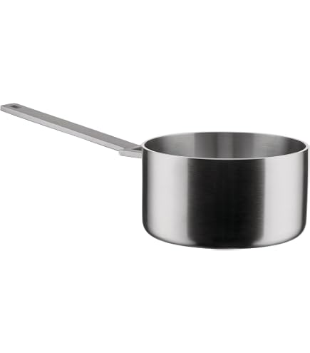 Couvercle Alessi Convivio 20 Cm - Design épuré David Chipperfield, Acier Inoxydable 18/10, Parfait Pour Vos Casseroles