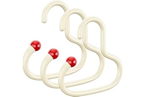 KEWUF 3 Piezas Colgador Gorras, Soportes para Sombreros, Organizador Gorras y Almacenaje, Organizador de Sombreros Multiusos, Adecuado para Sombreros, Bufandas, Corbatas (Blanco)