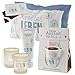 Produktbild Preis am Stiel Geschenkset ''Nimm das Leben leicht'' Auszeit, Schokolade, Windlicht, Duschgel, Kissen | Tasse | Kaffeebecher | Sofakissen | Teelicht