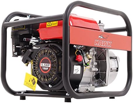 163Cc 2" 50Mm 600L/Min 5.5Hp Petrol Engine Flood Pond Cellar Water Drainage Pump