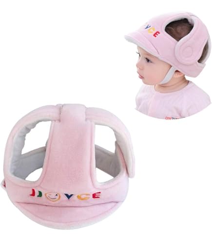 JUNUNDJING Baby Safety Helmet Cotton with Head Protection, Children's