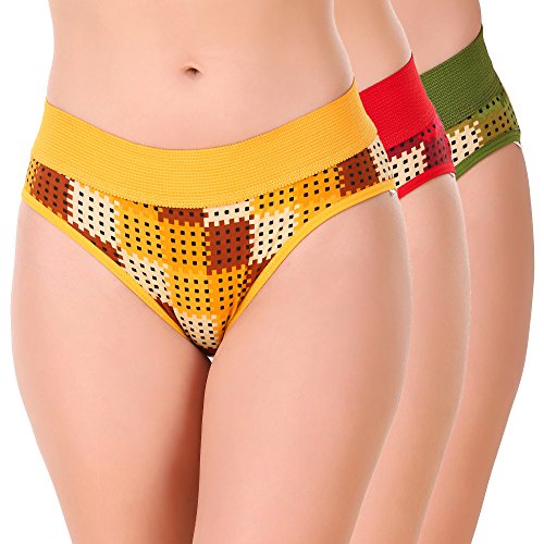 Masha Women Printed Multicolor Bikini Panties RS.199 (72.00% Off) - Amazon