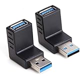 USB 3.0 Adapter 90 Degree Male to Female Combo Vertical Up and Down Angle Coupler Connector