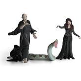 Schleich Harry Potter B&uuml;y&uuml;c&uuml; D&uuml;nyası Voldemort, Nagini ve Bellatrix Lestrange Fig&uuml;rinli 3 Par&ccedil;a Koleksiyon Seti