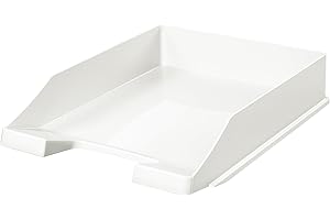 ‎CONIPA Conipa® - 10 Stück Briefablage DIN A4 weiß (stapelbar) - Ablagefächer & Dokumentenablage für Schreibtisch - Ablageboxen & Bürobedarf für Briefe & Dokumente - Papier-Ablage Organizer (Büro-Artikel)