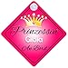 Produktbild Prinzessin Gioia Baby / Kind an Bord Mädchen Auto-Zeichen (Prinzessin001)