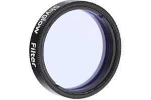 Yctze Teleskopfilter, optischer Glasglüh- und Mondfilter aus Aluminiumlegierung für Teleskopokulare reduzieren die Lichtverschmutzung