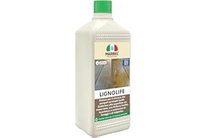 MARBEC LIGNOLIFE 1LT Finitore di recupero per parquet verniciato lucido usurato e opacizzato. Ridona al legno una nuova lucentezza e colore, resistenza ai lavaggi e al calpestio.