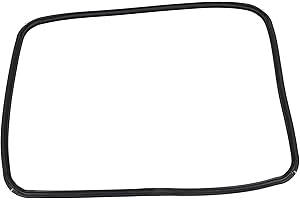sparefixd Suitable for Indesit Door Seal Rubber with Clips Aria IFW6330BL Built in Oven Black