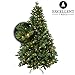 Produktbild Excellent Trees Weihnachtsbaum LED Mantorp 210 cm mit Beleuchtung - Luxusedition - 380 Lämpchen