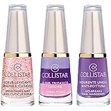 Kit S.O.S. para uñas perfectas: exfoliante + elixir trifásico + endurecedor de uñas