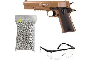 CYBERGUN Airsoft-Pack Colt M1911 A1 hpa Metal Tan