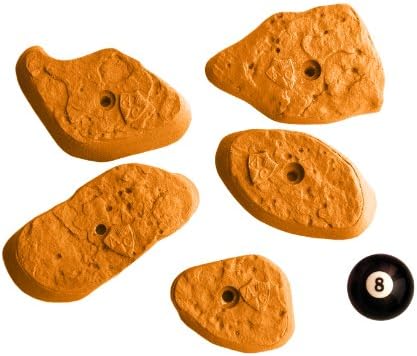 Atxarte Ibex Crimps Climbing Holds, Orange, Medium