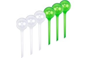 WEONE 6 Piezas Kit Riego por Goteo Automático para Plantas, PVC Goteros para Equipos de Riego Automático Sistema de Riego Automático Kit para Flores