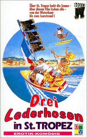 Preisvergleich Produktbild Drei Lederhosen in St. Tropez [VHS]