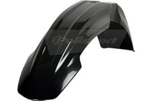 POLISPORT 8551300001 - Parafango anteriore replica OEM realizzato in plastica lucida durevole e resistente compatibile con le moto Yamaha in colore nero