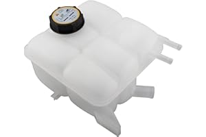 Merautop SJ Depósito de refrigerante delantero con tapa, depósito de compensación de repuesto para Focus Mk2 Hatchback C-Max DM2 S40 II MS 544 V50 MW 545 accesorios de coche pieza # 3M5H8K218 1355244