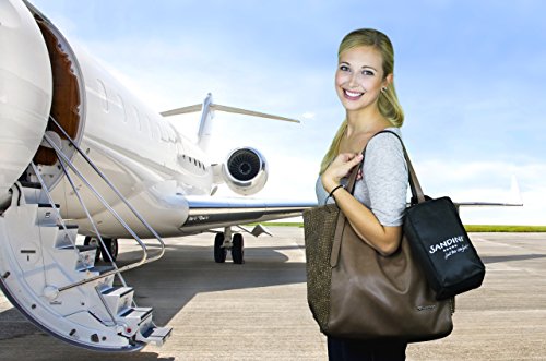 SANDINI TravelFix® – Premium Reisekissen/ Nackenkissen mit ergonomischer Stützfunktion – GROSSE AUSWAHL – Exklusiv mit Outlast® Temperaturausgleich erhältlich – GRATIS Tasche mit Befestigungs-Clip für platzsparenden Transport – Designed in Germany/ Made in EU/ German Design Award Nominée 2017 - 4