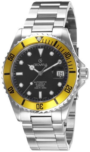 Grovana Herren-Taucherarmbanduhr Diver Automatic Yellow 1571.2138 Grovana Herren-Taucherarmbanduhr Diver Automatic Yellow 1571.2138