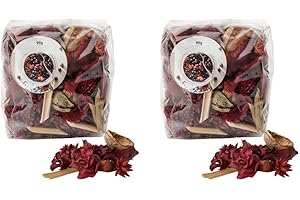 GENERIC Fakhri Scented Potpourri Berries Red 90g Pack of 2 – Festive Christmas & X-mas Home Fragrance Décor | Holiday Aroma Mix for Bowls & Displays
