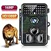 Produktbild Jagdkamera, 14MP 1080P Full HD Wildlife Watch mit Action Activate Night Vision 120 ° Wide Angle Lens 42 IR-LEDs und 2,4"LCD, IP66 Wasserproof Game Camera