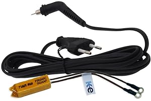Anakel Home Ersatznetzkabel und Wärmesicherung, 240 °C, kompatibel mit GHD MK4, MK4.2, MK5, drehbares Kabel, 1,50 m