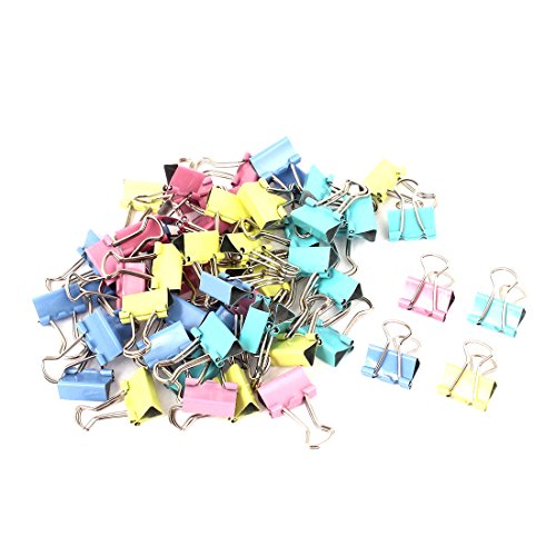 SODIAL R 60 Pcs Metal Color Clasificado Archivo Papel Carpeta Clips SODIAL R 60 Pcs Metal Color Clasificado Archivo Papel Carpeta Clips